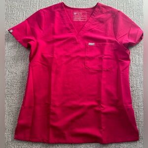 Ultra Rosa Catarina Figs Scrub Top